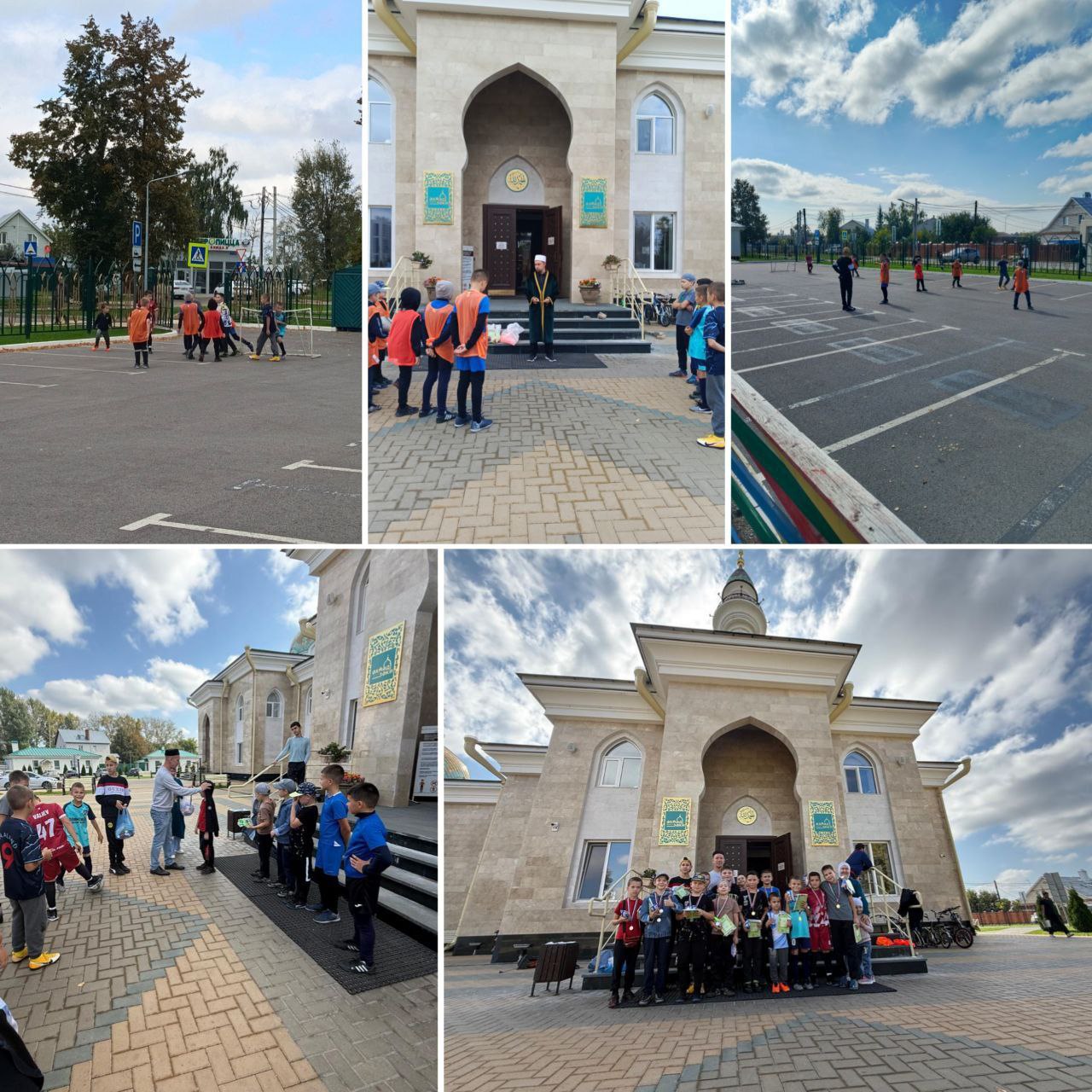 Мөхтәсибәттә футбол ярышлары үткәрелде