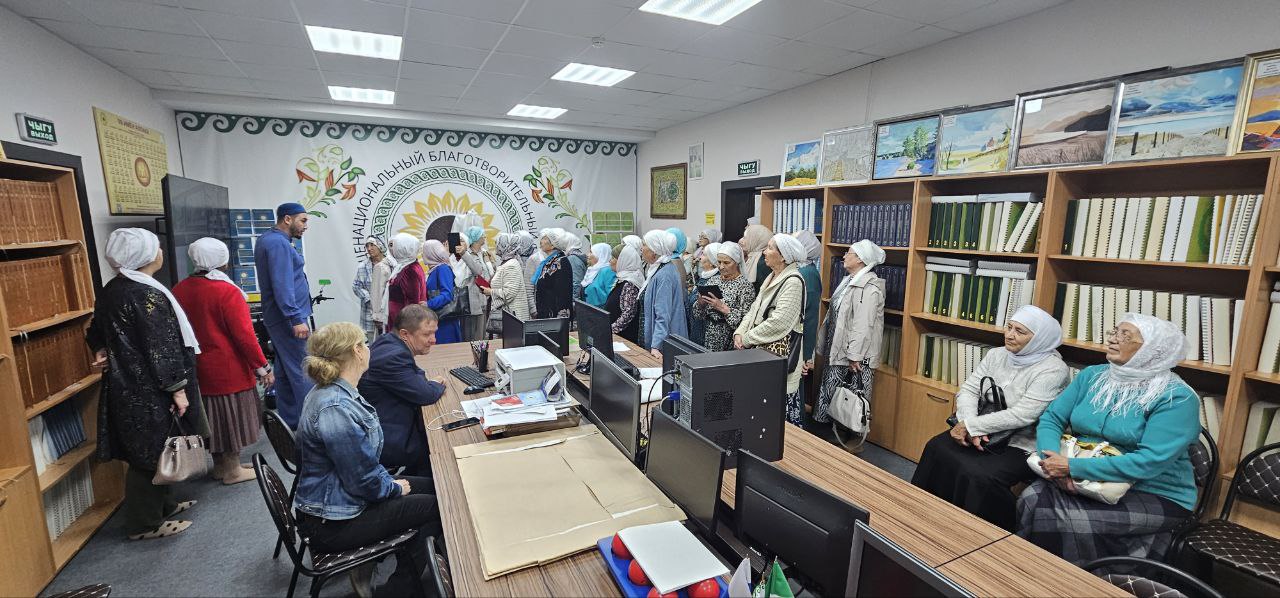 Апас районы ветераннары мәчеттә