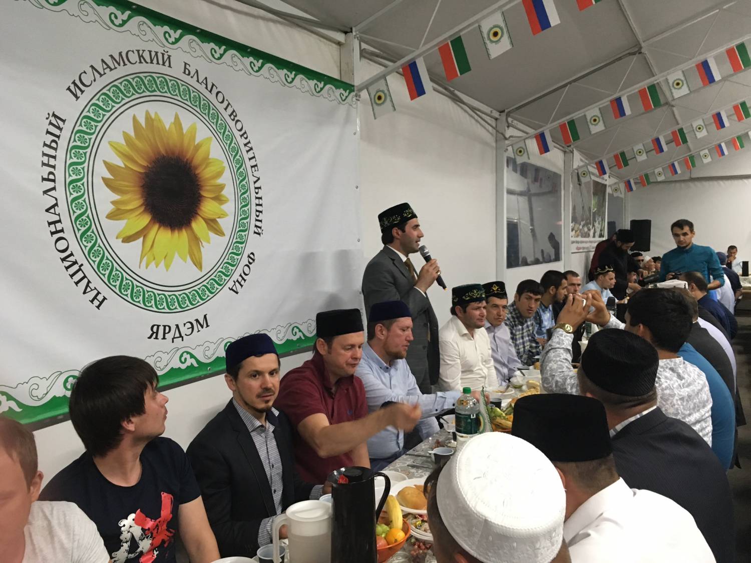 "Рамазан чатыры" Дагыстан кунакларын кабул итте