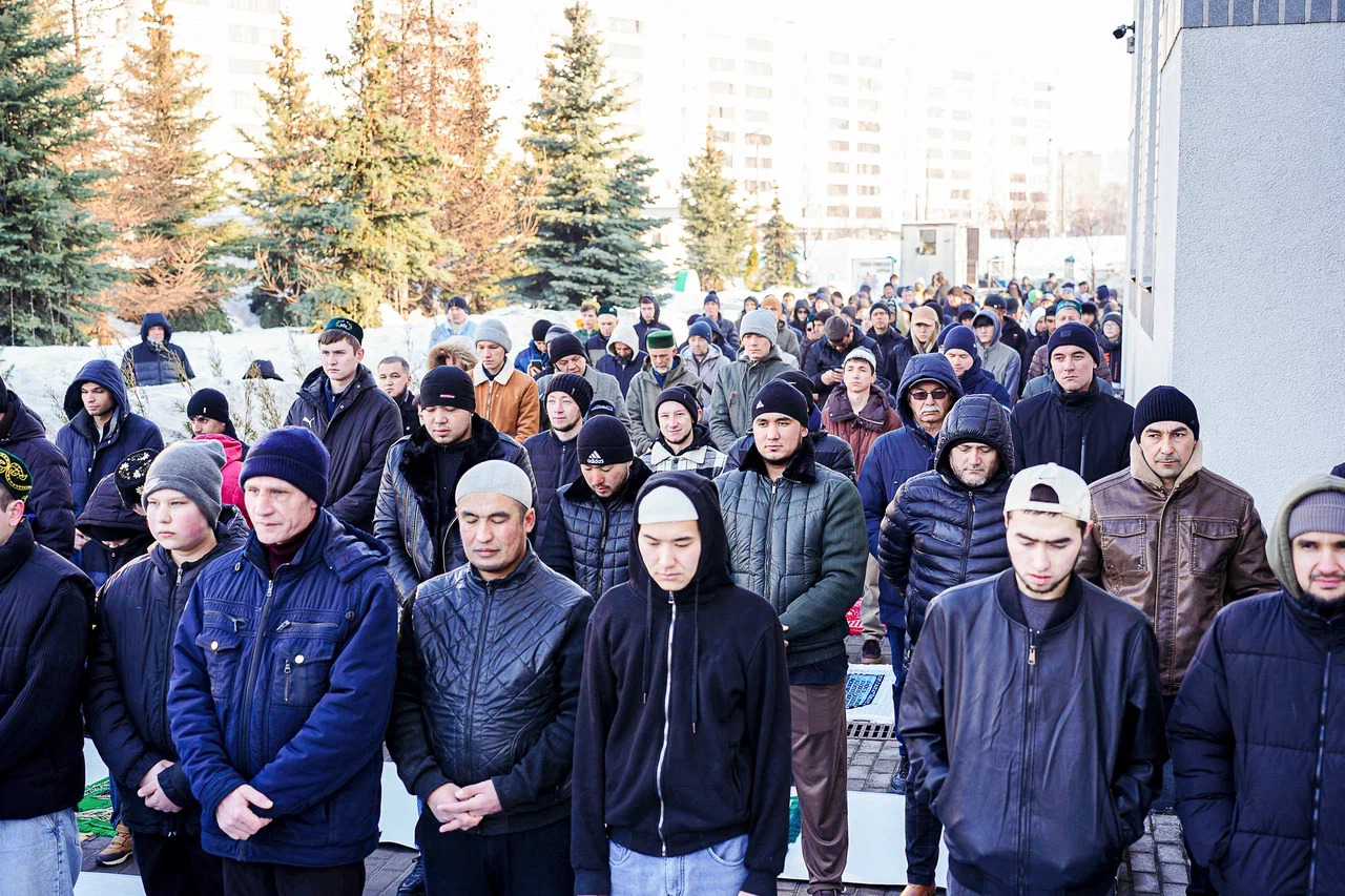 «Ярдәм» мәчетендә Ураза бәйрәме